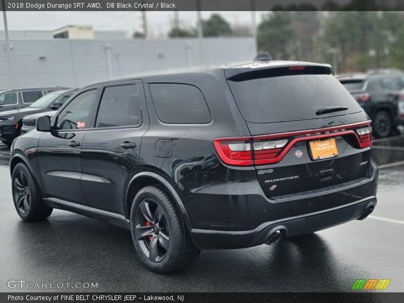 DB Black Crystal / Black 2018 Dodge Durango SRT AWD