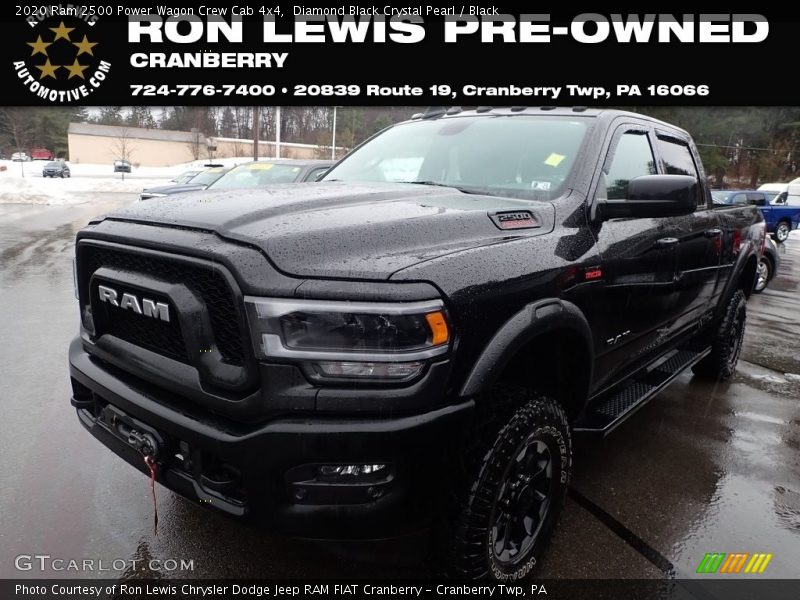 Diamond Black Crystal Pearl / Black 2020 Ram 2500 Power Wagon Crew Cab 4x4