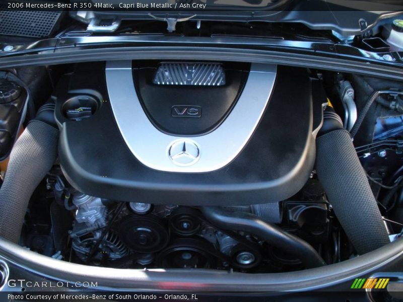 Capri Blue Metallic / Ash Grey 2006 Mercedes-Benz R 350 4Matic