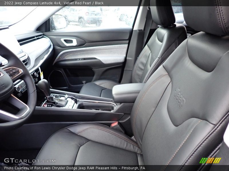 Velvet Red Pearl / Black 2022 Jeep Compass Latitude 4x4