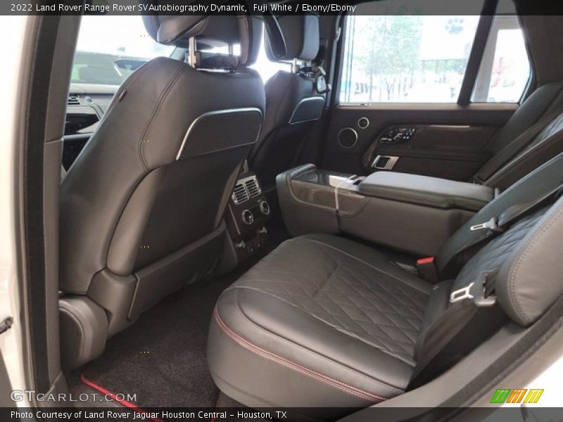 Rear Seat of 2022 Range Rover SVAutobiography Dynamic