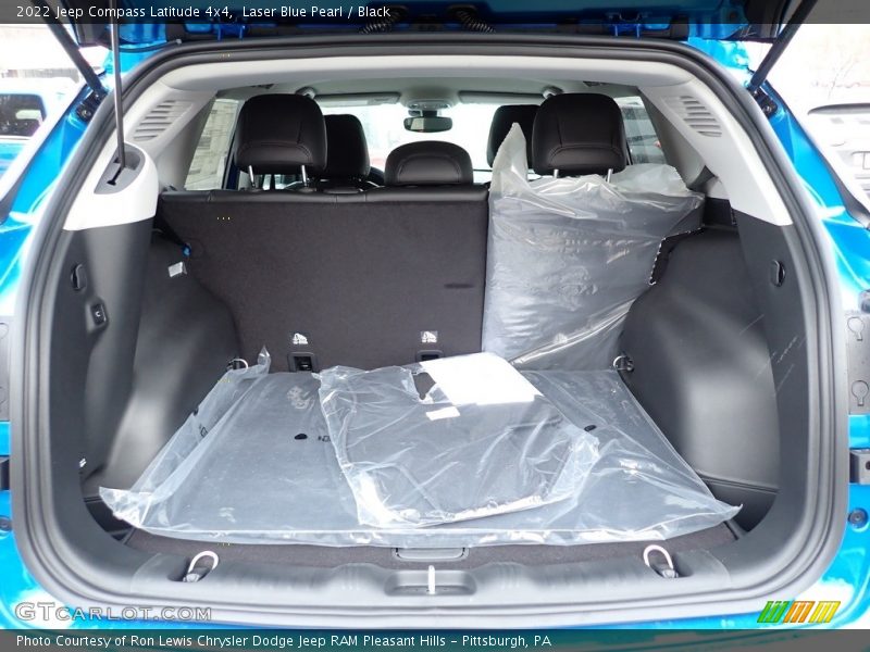 Laser Blue Pearl / Black 2022 Jeep Compass Latitude 4x4