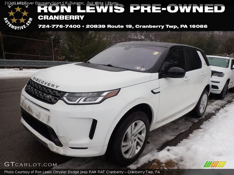 Fuji White / Ebony 2020 Land Rover Discovery Sport S R-Dynamic