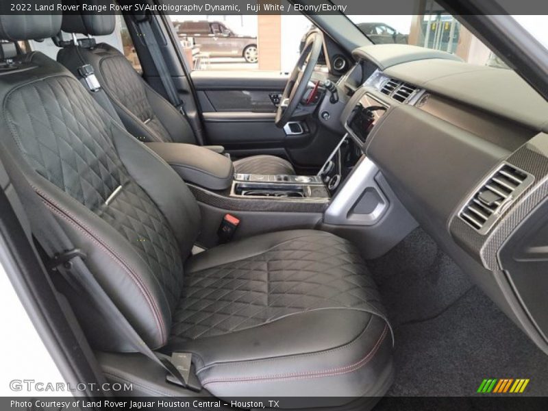 Front Seat of 2022 Range Rover SVAutobiography Dynamic