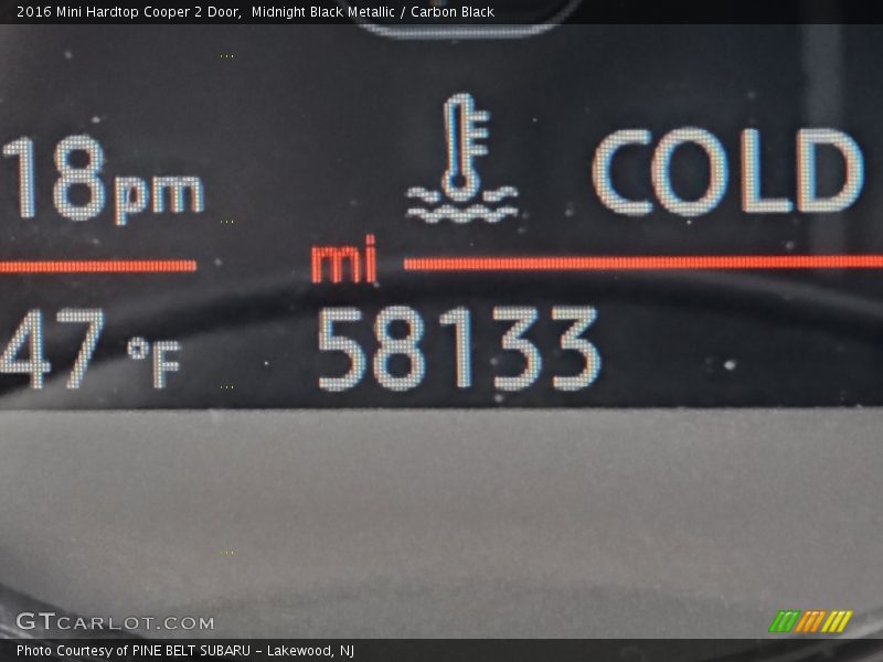 Midnight Black Metallic / Carbon Black 2016 Mini Hardtop Cooper 2 Door