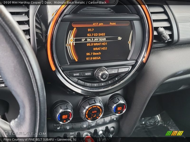 Midnight Black Metallic / Carbon Black 2016 Mini Hardtop Cooper 2 Door