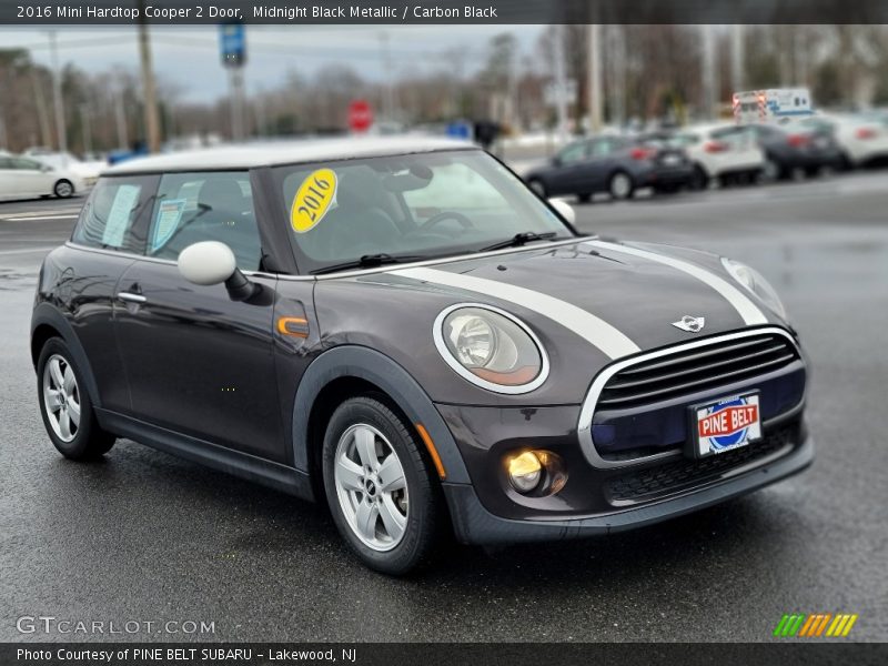 Midnight Black Metallic / Carbon Black 2016 Mini Hardtop Cooper 2 Door