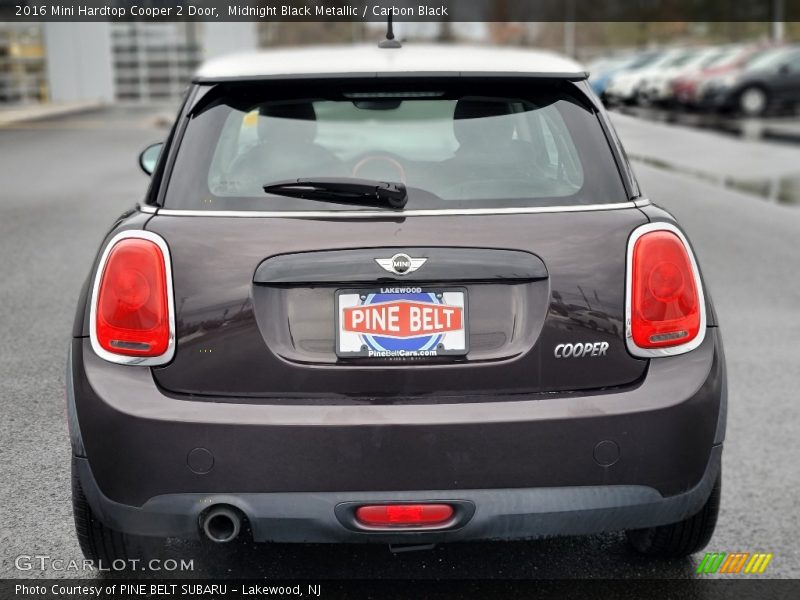 Midnight Black Metallic / Carbon Black 2016 Mini Hardtop Cooper 2 Door