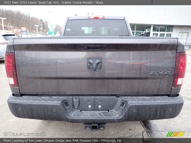 Granite Crystal Metallic / Black 2022 Ram 1500 Classic Quad Cab 4x4