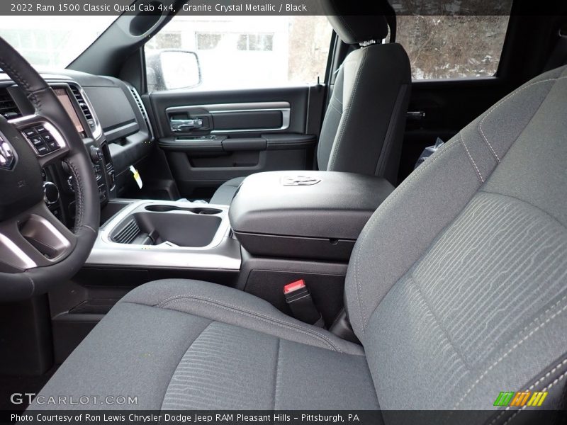 Granite Crystal Metallic / Black 2022 Ram 1500 Classic Quad Cab 4x4