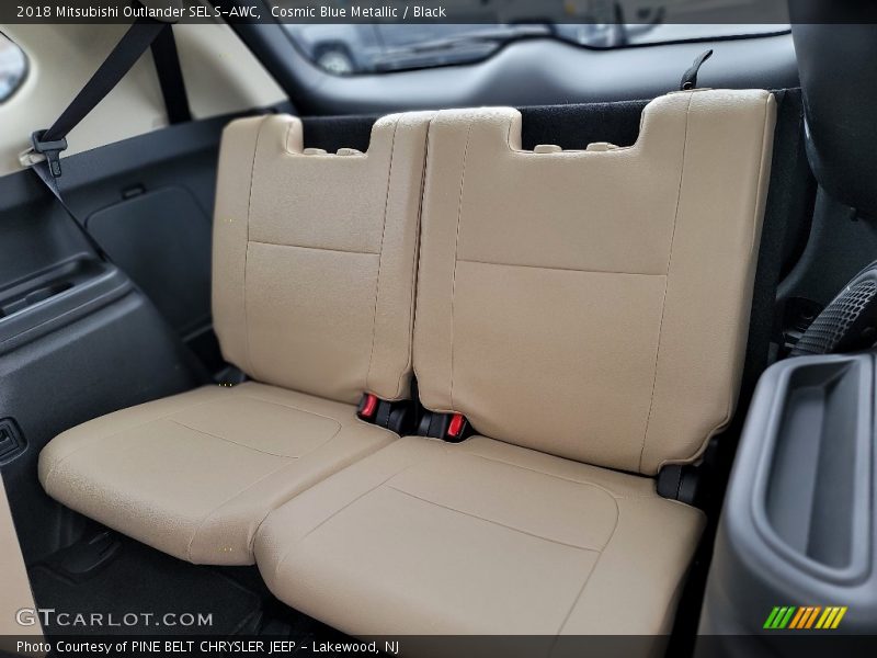 Cosmic Blue Metallic / Black 2018 Mitsubishi Outlander SEL S-AWC