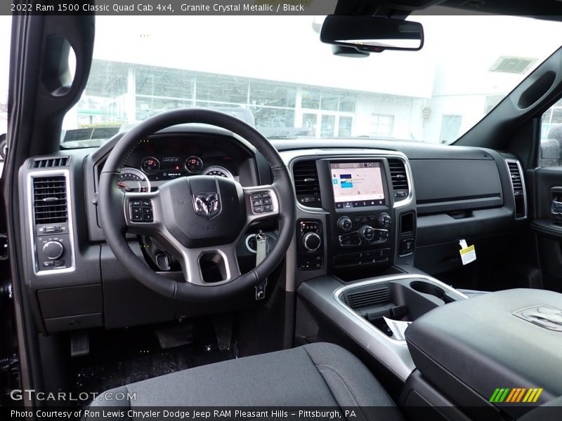Granite Crystal Metallic / Black 2022 Ram 1500 Classic Quad Cab 4x4