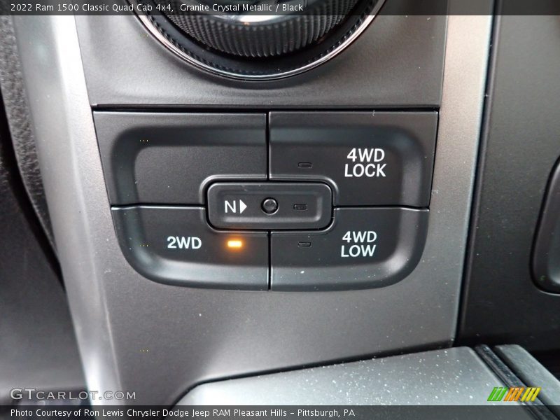 Granite Crystal Metallic / Black 2022 Ram 1500 Classic Quad Cab 4x4