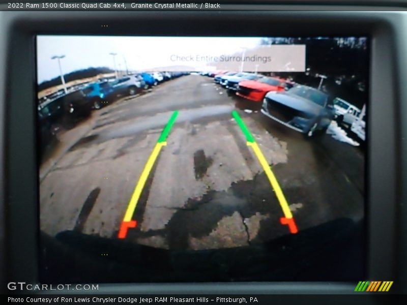 Granite Crystal Metallic / Black 2022 Ram 1500 Classic Quad Cab 4x4