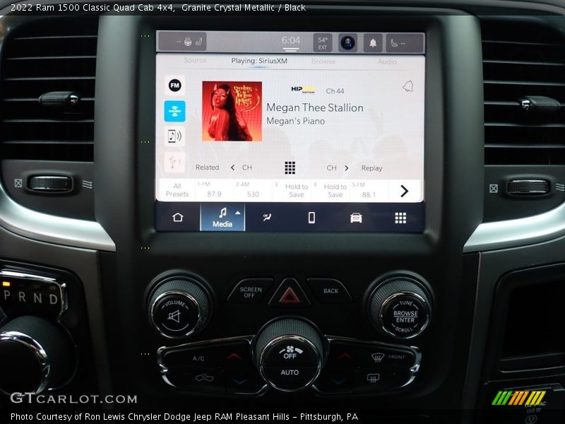 Granite Crystal Metallic / Black 2022 Ram 1500 Classic Quad Cab 4x4