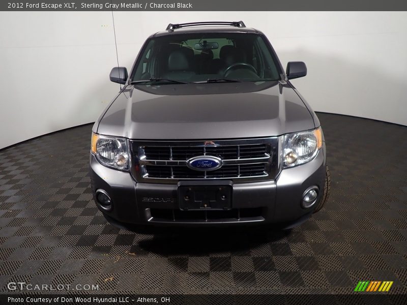 Sterling Gray Metallic / Charcoal Black 2012 Ford Escape XLT