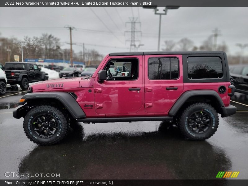  2022 Wrangler Unlimited Willys 4x4 Limited Edition Tuscadero Pearl