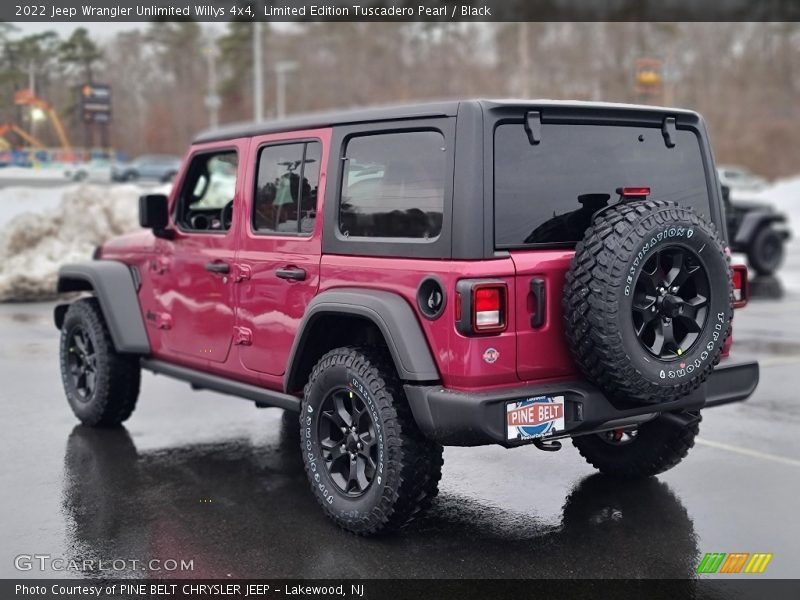 Limited Edition Tuscadero Pearl / Black 2022 Jeep Wrangler Unlimited Willys 4x4