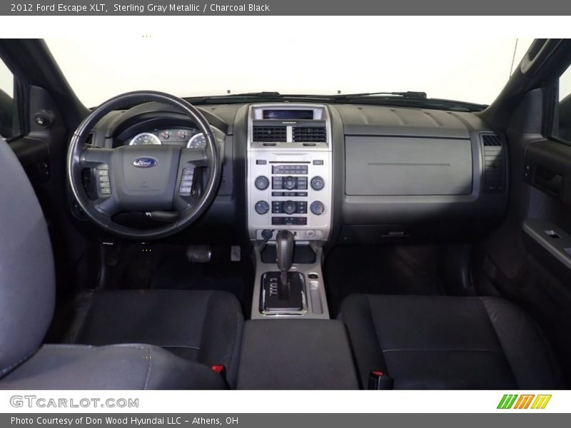 Sterling Gray Metallic / Charcoal Black 2012 Ford Escape XLT