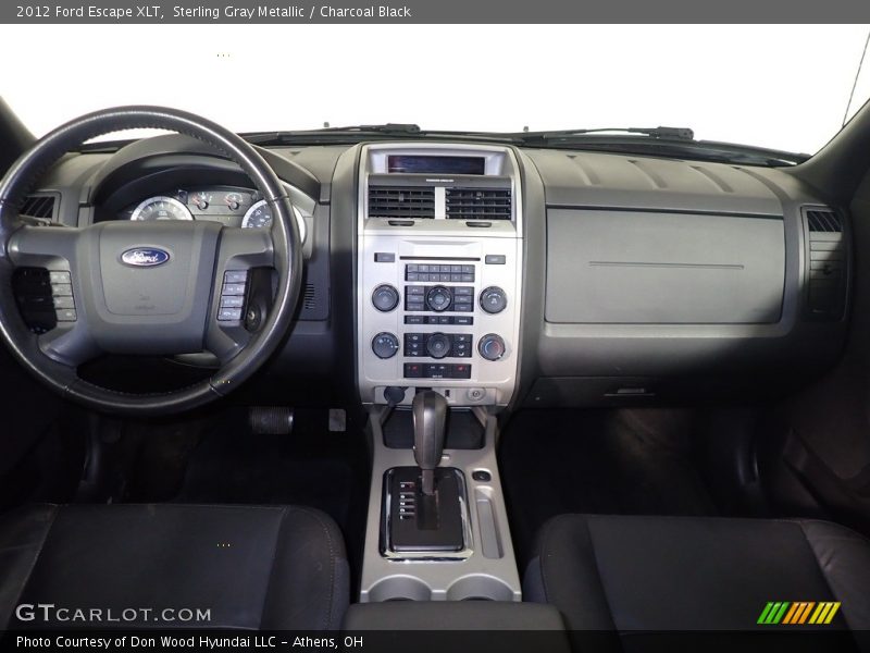 Sterling Gray Metallic / Charcoal Black 2012 Ford Escape XLT