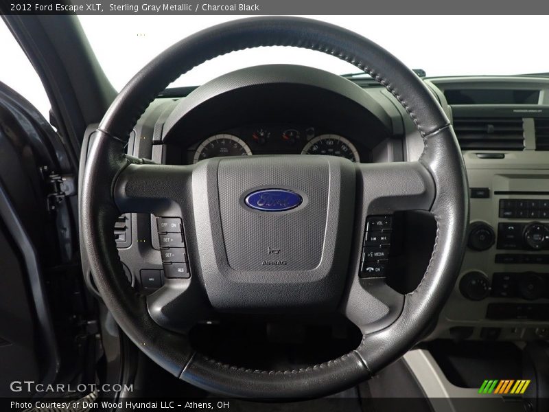 Sterling Gray Metallic / Charcoal Black 2012 Ford Escape XLT
