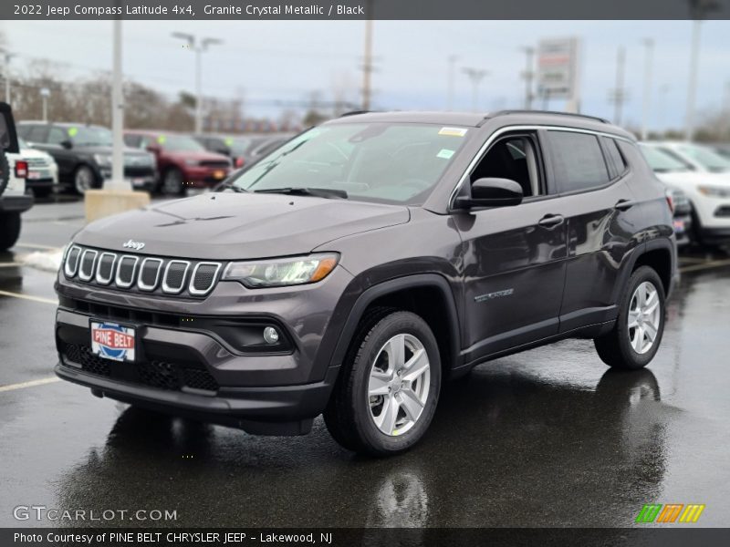 Granite Crystal Metallic / Black 2022 Jeep Compass Latitude 4x4