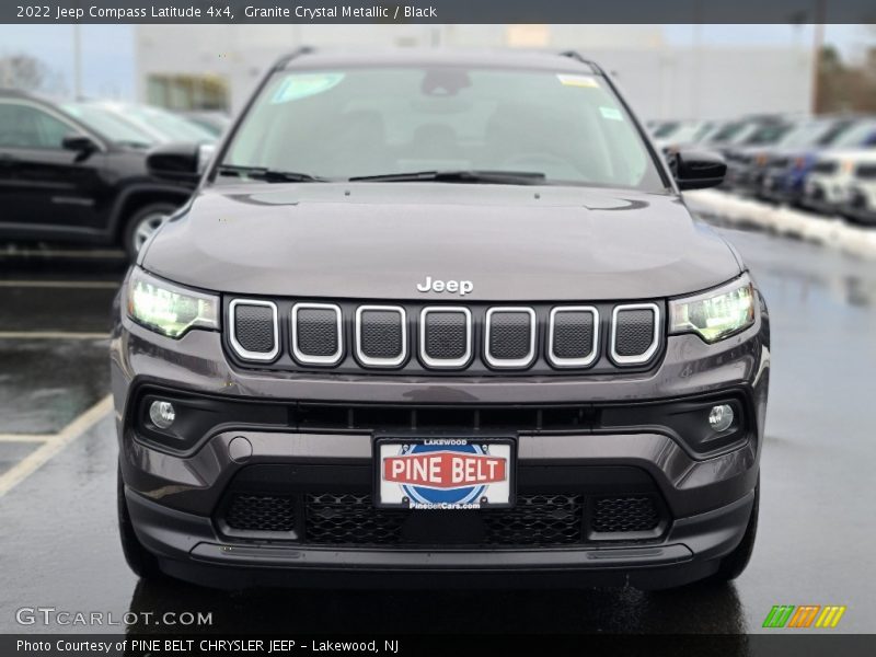Granite Crystal Metallic / Black 2022 Jeep Compass Latitude 4x4