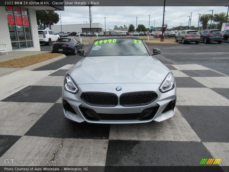 Glacier Silver Metallic / Black 2022 BMW Z4 sDrive M40i
