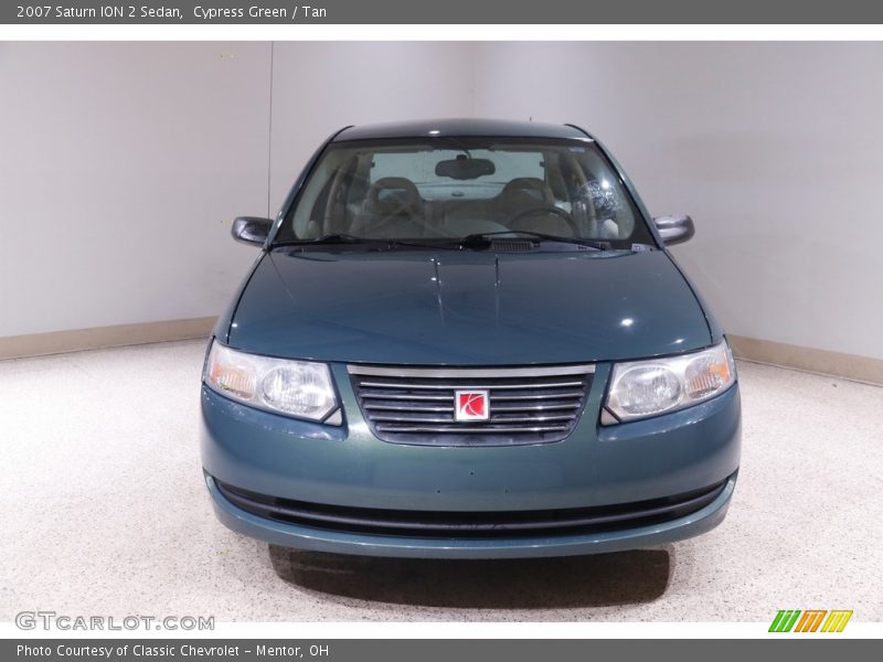 Cypress Green / Tan 2007 Saturn ION 2 Sedan