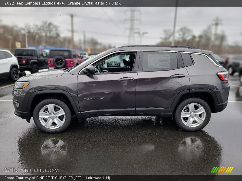 Granite Crystal Metallic / Black 2022 Jeep Compass Latitude 4x4