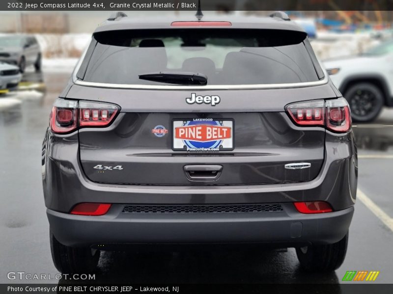 Granite Crystal Metallic / Black 2022 Jeep Compass Latitude 4x4