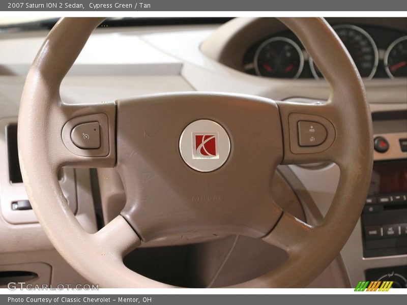Cypress Green / Tan 2007 Saturn ION 2 Sedan