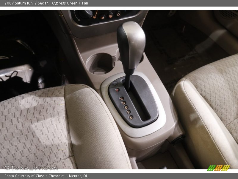 Cypress Green / Tan 2007 Saturn ION 2 Sedan