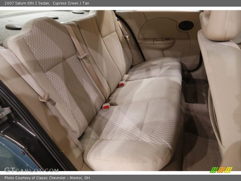 Cypress Green / Tan 2007 Saturn ION 2 Sedan
