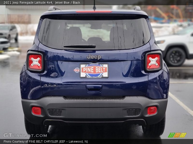 Jetset Blue / Black 2021 Jeep Renegade Latitude 4x4