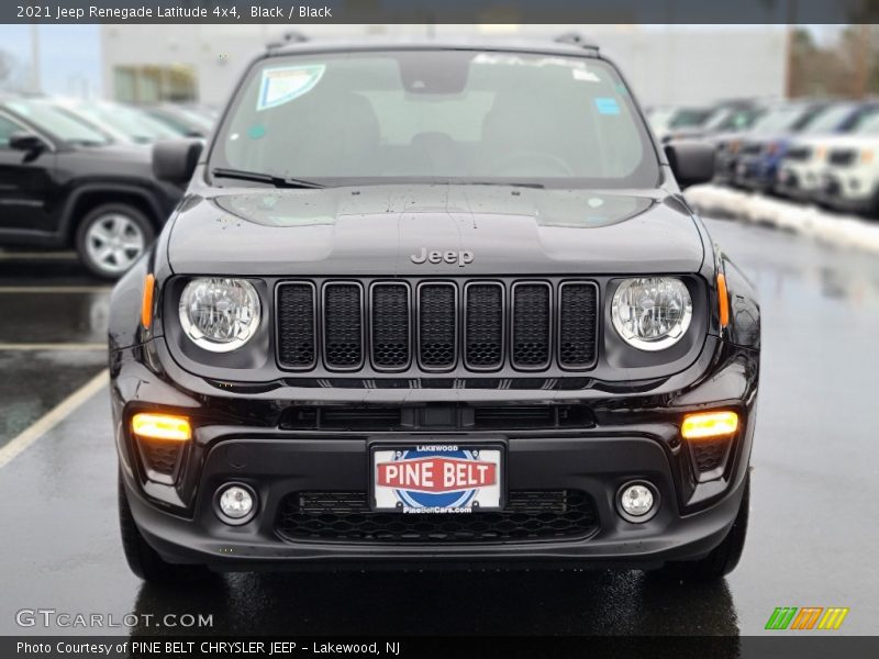 Black / Black 2021 Jeep Renegade Latitude 4x4