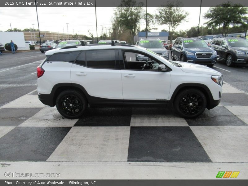 Summit White / Jet Black 2019 GMC Terrain SLE