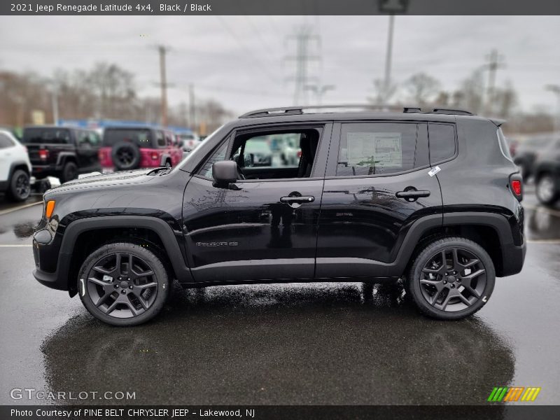 Black / Black 2021 Jeep Renegade Latitude 4x4