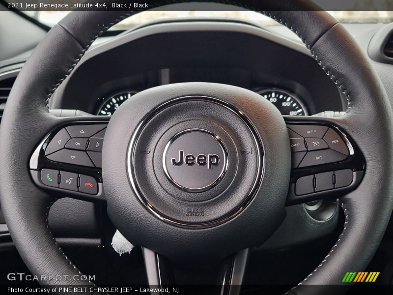 Black / Black 2021 Jeep Renegade Latitude 4x4