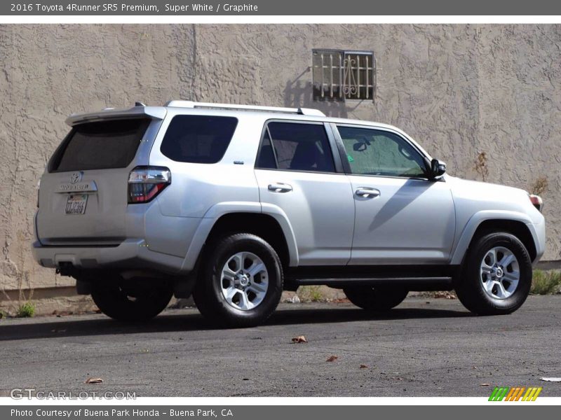 Super White / Graphite 2016 Toyota 4Runner SR5 Premium