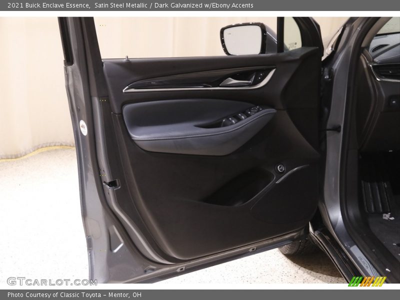 Satin Steel Metallic / Dark Galvanized w/Ebony Accents 2021 Buick Enclave Essence