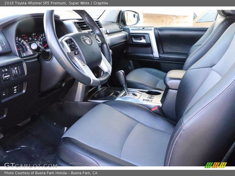 Super White / Graphite 2016 Toyota 4Runner SR5 Premium