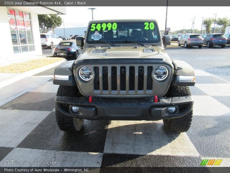 Gator / Black 2020 Jeep Gladiator Rubicon 4x4