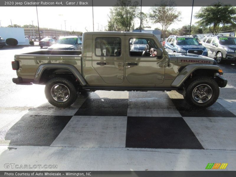 Gator / Black 2020 Jeep Gladiator Rubicon 4x4