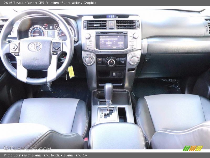 Super White / Graphite 2016 Toyota 4Runner SR5 Premium