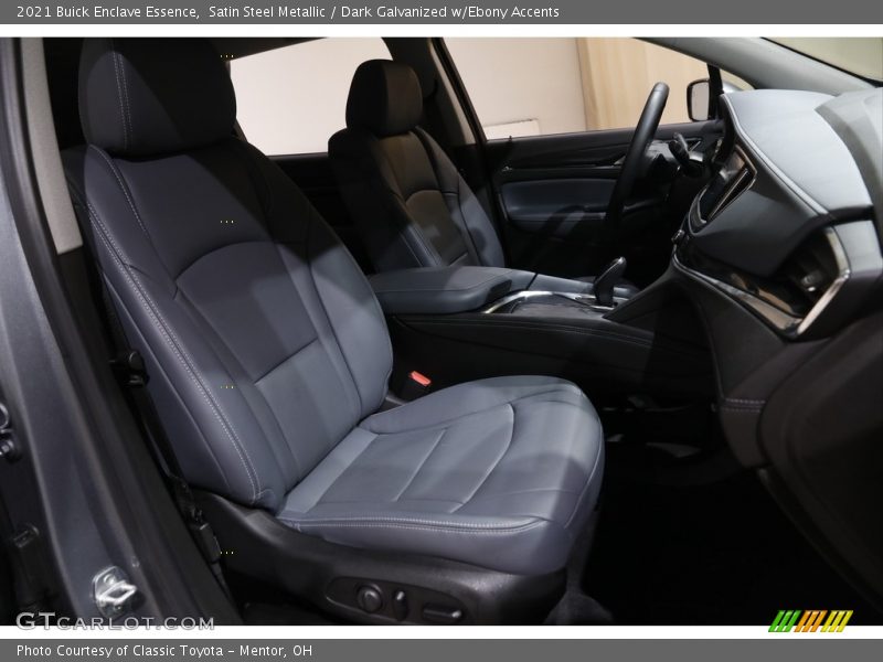 Satin Steel Metallic / Dark Galvanized w/Ebony Accents 2021 Buick Enclave Essence