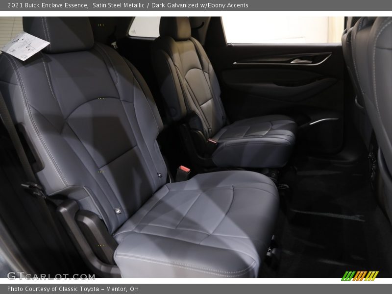 Satin Steel Metallic / Dark Galvanized w/Ebony Accents 2021 Buick Enclave Essence