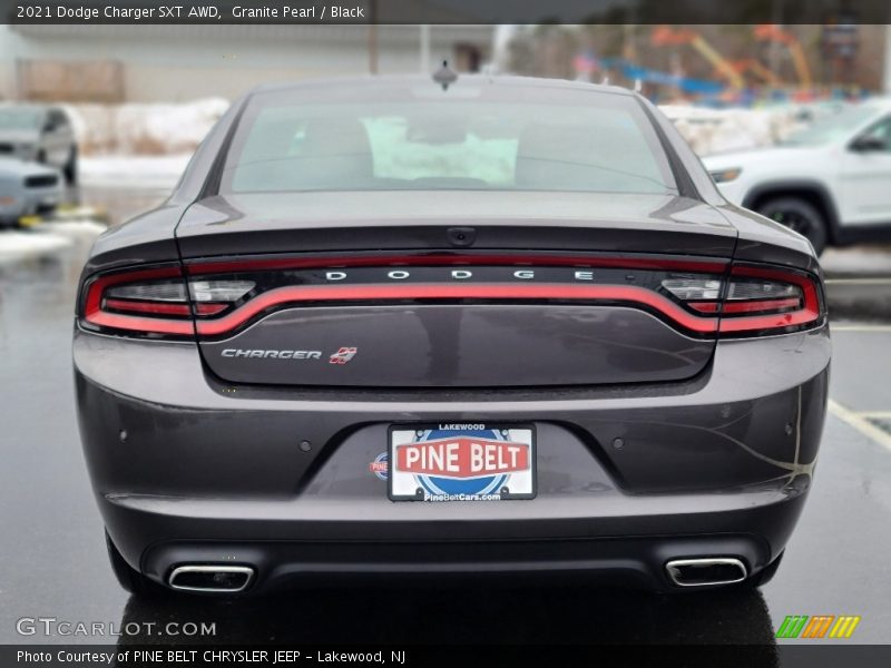 Granite Pearl / Black 2021 Dodge Charger SXT AWD