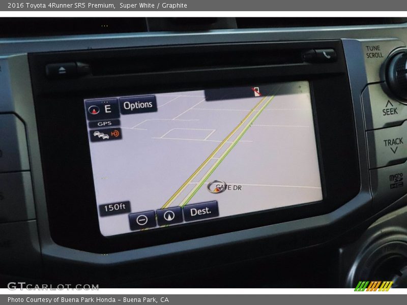 Super White / Graphite 2016 Toyota 4Runner SR5 Premium