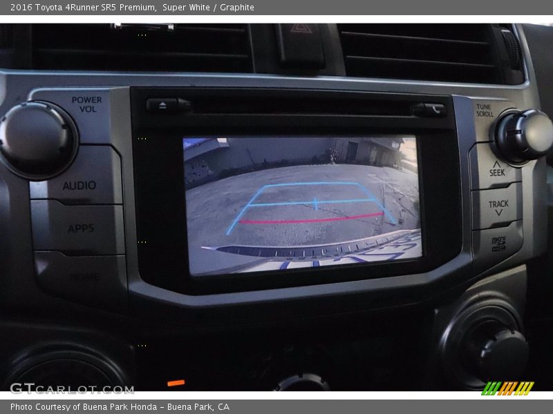 Super White / Graphite 2016 Toyota 4Runner SR5 Premium